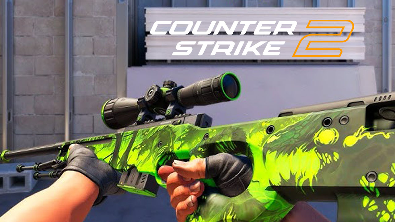 CS2 green-themed loadout