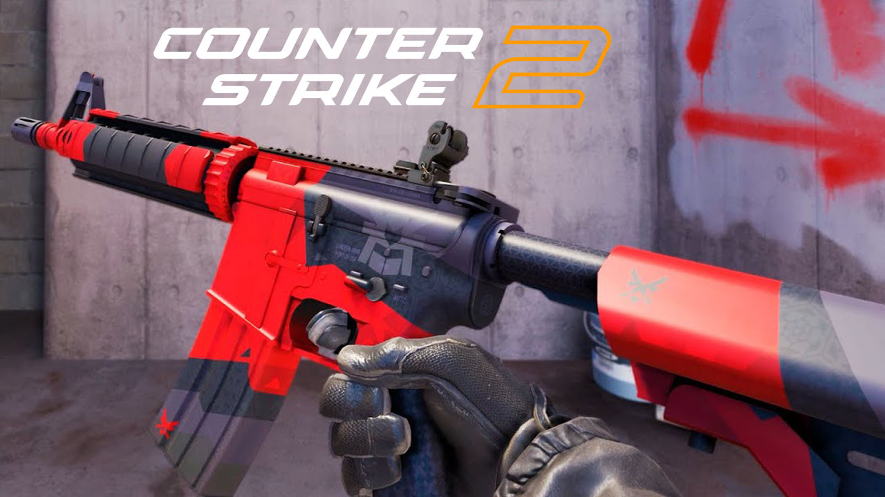 CS2 red-themed loadout