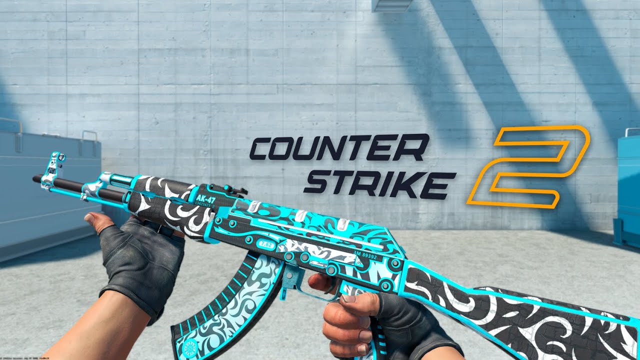 CS2 blue-themed loadout